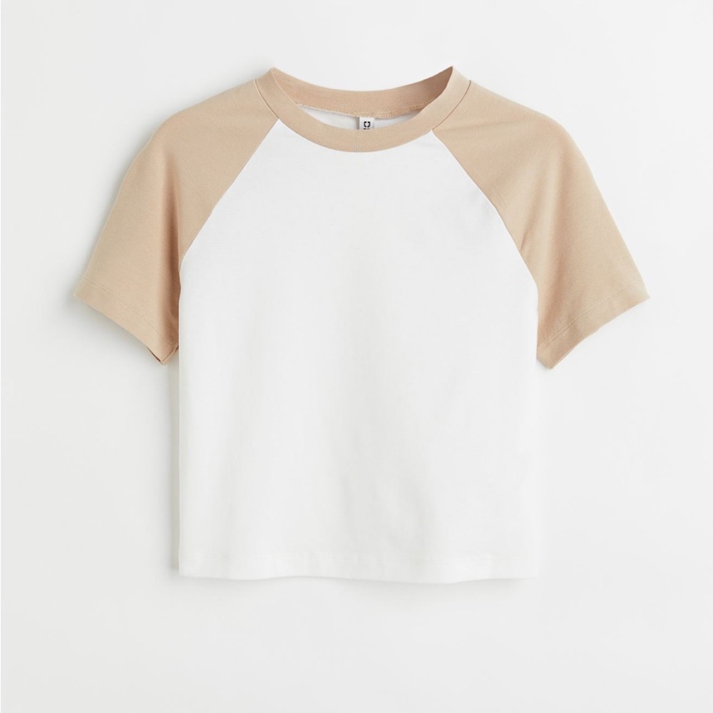HM Raglan Cropped Tee